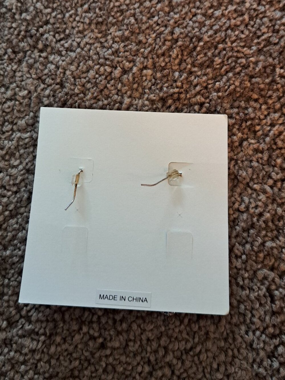Lia Sophia "LOOPHOLE" silver-tone drop earrings,In Box - Picture 2 of 5